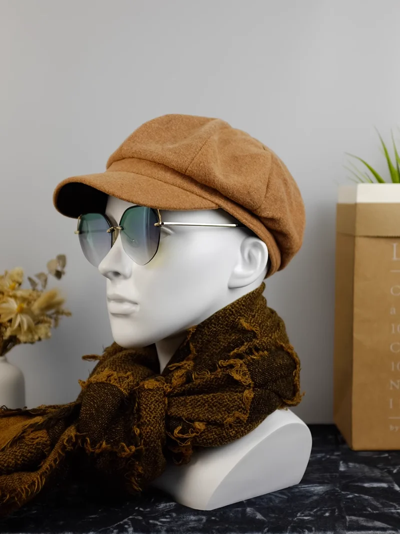 女性マネキンヘッドウィッグディスプレイ等身大男性マネキンヘッドモデル帽子サングラス用