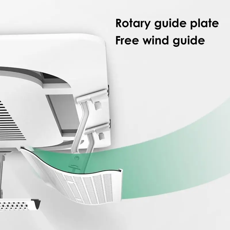 Klimatyzator Szyba przednia Anti-Direct Blowing Punch Free Air Outlet Baffle Uniwersalny przewodnik po kierunku wiatru do sypialni