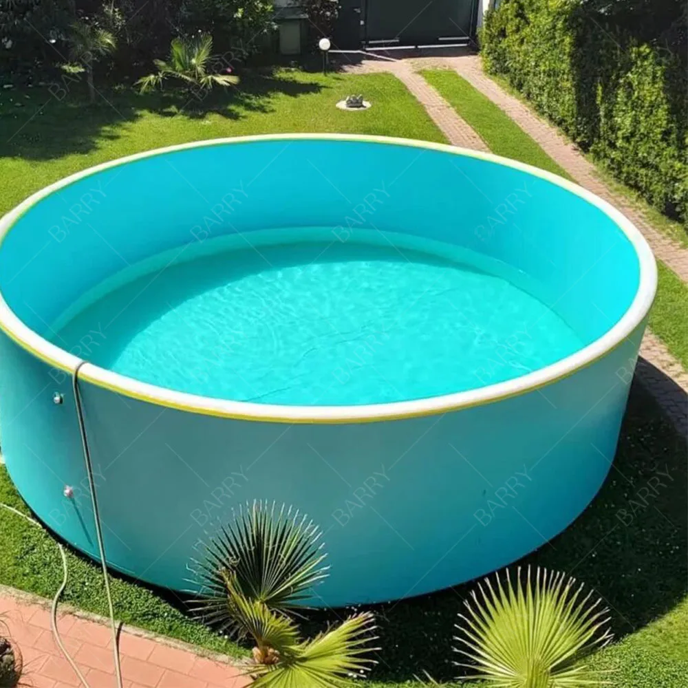 تكنولوجيا الهواء المتعددة مخصصة المحمولة بركة المياه السباحة Dwf طفل حمام سباحة قابل للنفخ قطرة غرزة النسيج Dwf الاطفال قطرة غرزة بركة