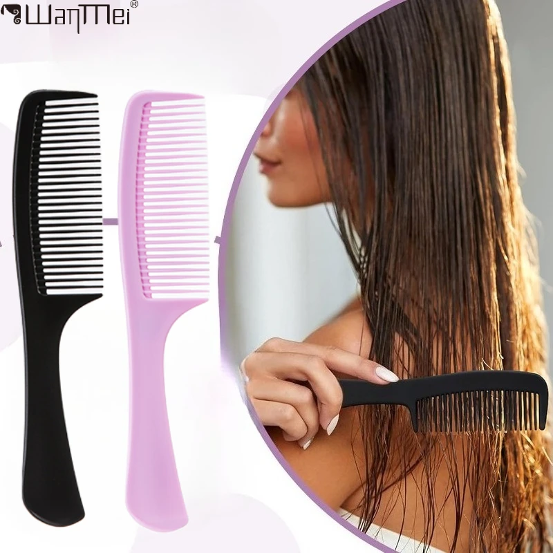 Pentes de cabelo profissionais à prova d'água, barbeiro, cabeleireiro, escova de corte de cabelo, massagem antiestática, pente de dente largo, ferramenta de estilo de salão de beleza
