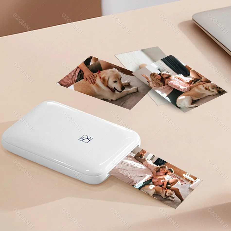 Portable Hprt Mt53 Printer, Zink Technologie, Bluetooth, 2X3 Inch Afbeeldingen.