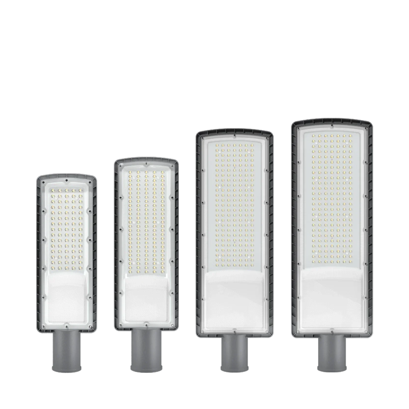 Super Bright Ultra-Thin LED Street Light, Praça, High Pole Lighting, Street Lamp Head, IP65 Iluminação Exterior, mais recente, 50 W, 100W