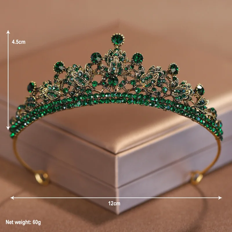 Bridal Headwear Full Of Exquisite Atmosphere Charming Fashion Silver-colour Ladies' Crown For Wedding image 6