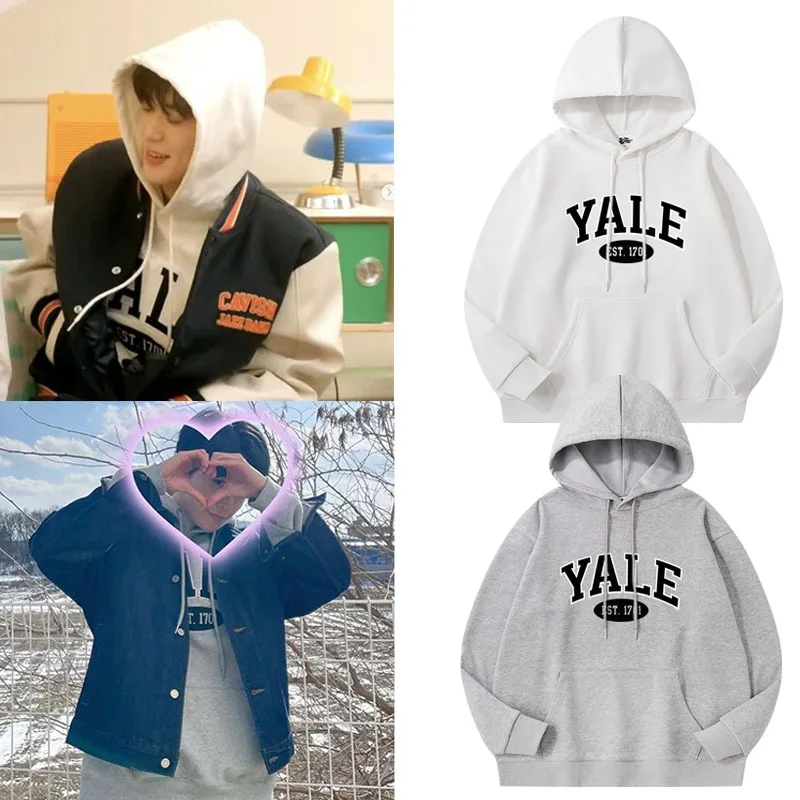 

NCT27 Jonghyun Ins Fce Lined Loose Hoodie Women's Pullover Sweatirt Spring Autumn Winter Casual Comfortable T-irt