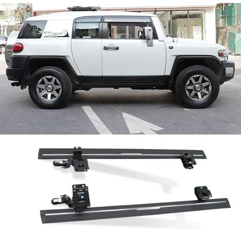 New！ For TOYOTA  FJ Cruiser Intelligent Electric Automatic Switch Door Control Running Board Side Step Nerf Bar