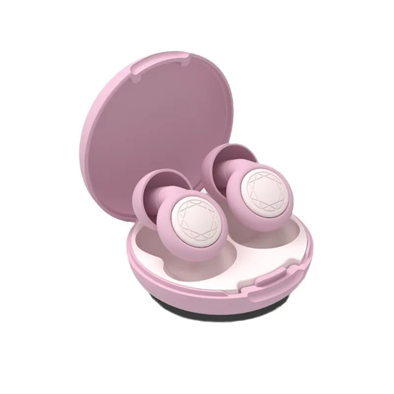 

Noise-canceling sleep earbuds don't hurt to wear for a long time, noise-canceling silicone small ear canal earbuds