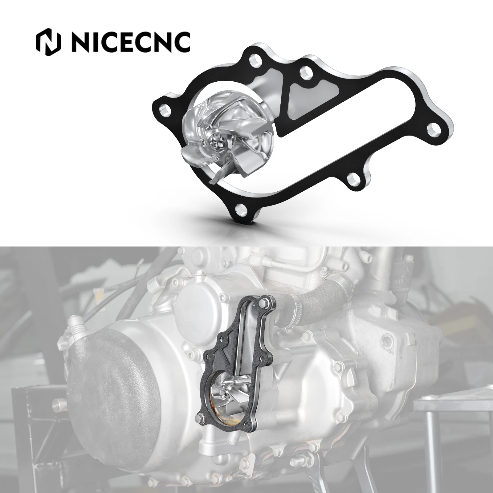 NICECNC ATV Water Pump Impeller Shaft For Yamaha Raptor 700 700R Raptor 2006-2023 Good Cooling Effect