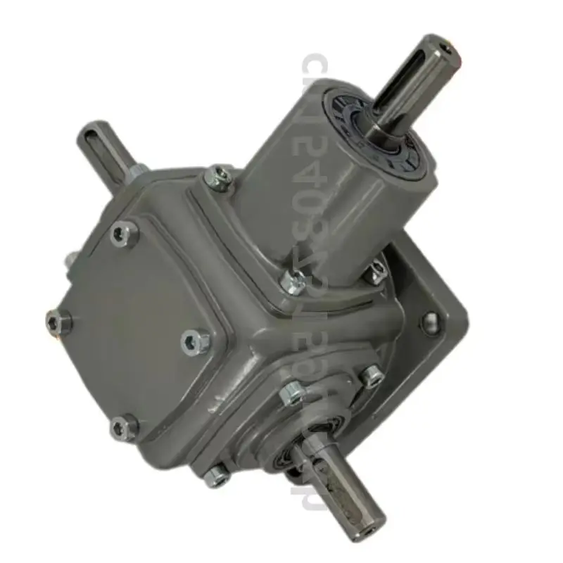 T7 T8 Steering Gear Bevel Gearbox Reducer 90 Degree Right Angle Reducer T-shaped Bevel Gear Steering Gear