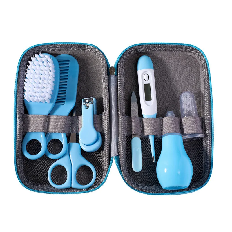 13/8/4pieces of baby care kit, newborn beauty and nail kit, baby medical care, nail clippers, hair brush tools