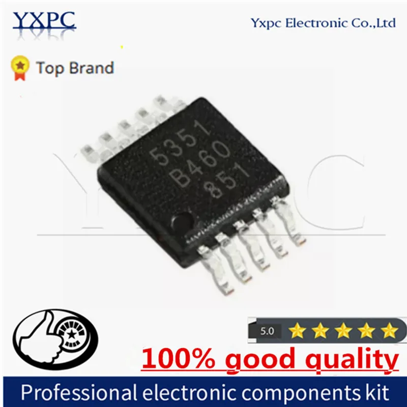 

(1-5)pcs 100% New SI5351A-B-GTR SI5351A-A-GTR SI5351A SI5351 5351 ULTRA LOW JITTER CRYSTAL OSCILLATOR IC MSOP10