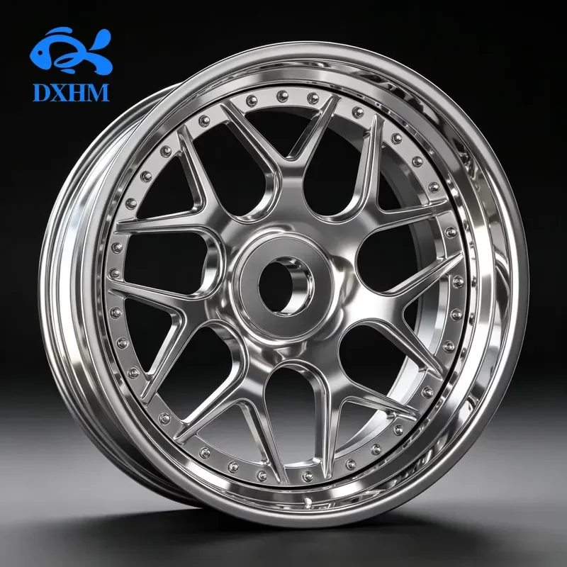 Car Wheels 2 Piece 17 18 19 20 21 22 23 24 Inch Deep Dish Rose Gold Forged Rims Aluminium Alloy Car Wheels Rims for X3 X4