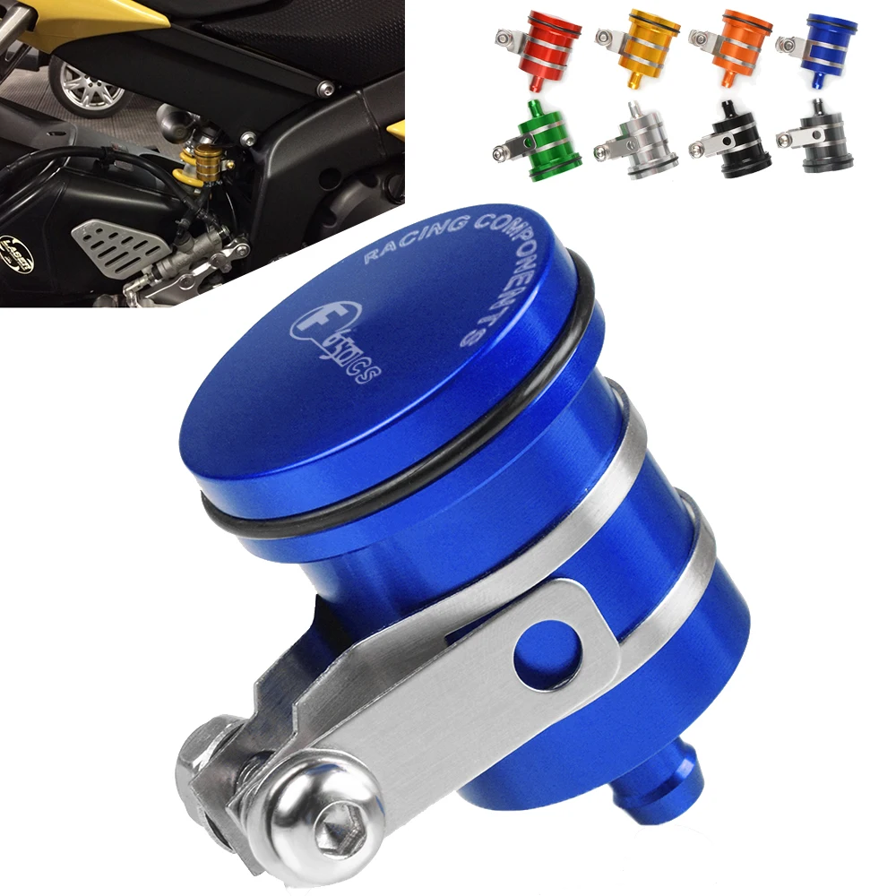

CNC Aluminum Motorcycle Accessories For BMW F650CS SCARVER 2003 2004 F 650 CS Rear Brake Fluid Reservoir Clutch Tank Oil Cup