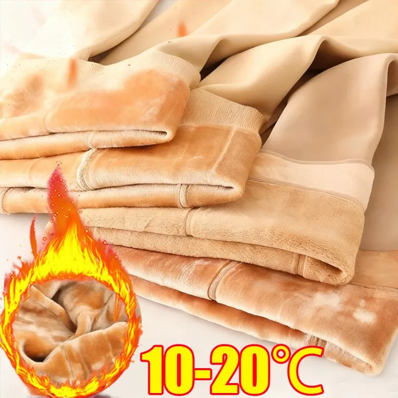 

1/2 шт. женские зимние кожаные термолеггинсы для женщин бархатные леггинсы на флисовой подкладке с высокой талией утолщенные теплые колготки чулки