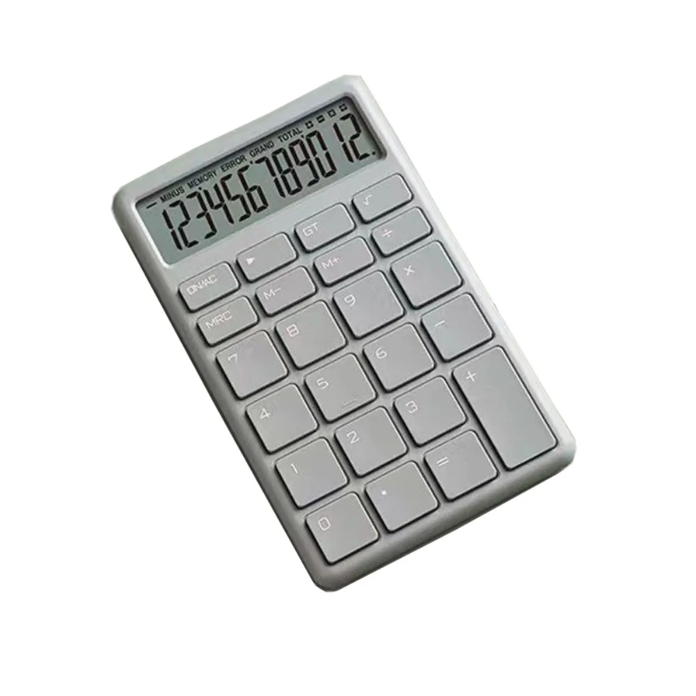 

Digital Display Mini Calculator Battery-powered Lightweight Student Calculator Accounting Tools Portable 12-digit Calculator