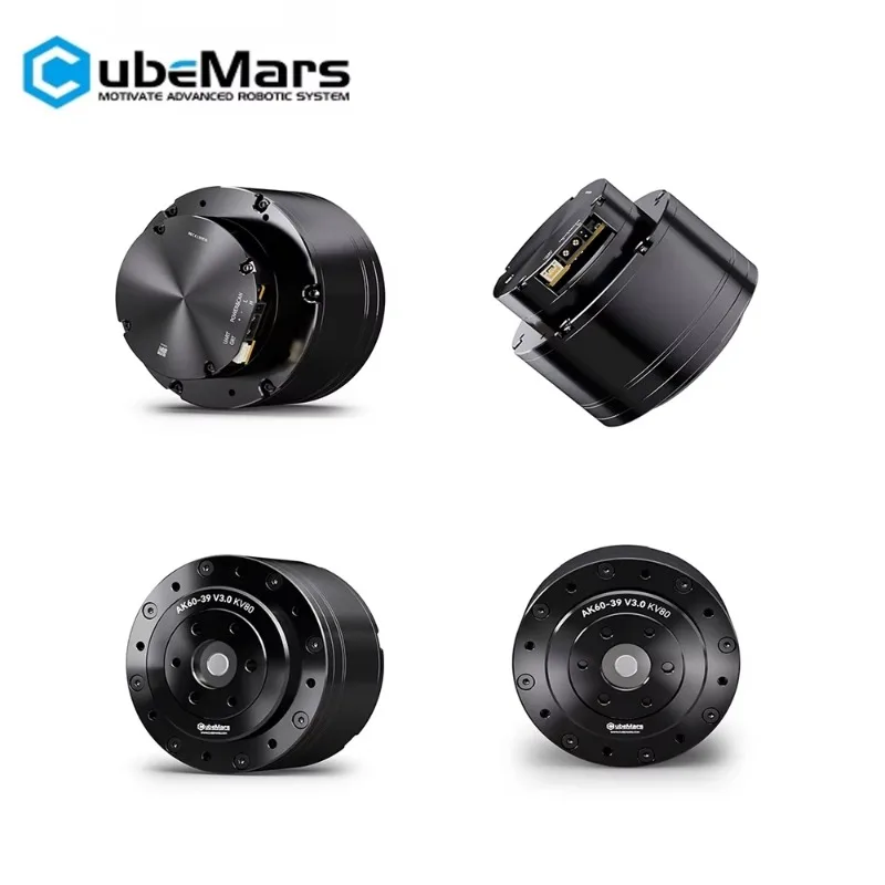 V3.0 Robot Joint Actuator 72Nm Peak Torque Integrated BLDC Servo Motor Dual Encoder MIT Control Auto PID AK60-39
