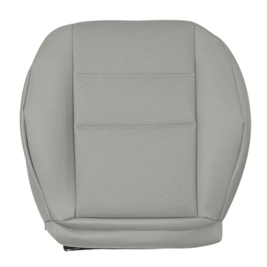

Gray Microfiber Leather Driver Side Bottom Replacement Seat Cover Compatible with Mercedes Benz C250 C300 C350 2008-2014, Compa