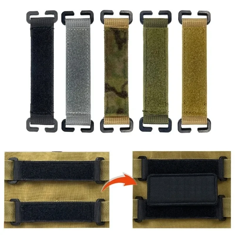 Tactic Adhesive Tape Portable Tactical-Badges Pad Morale Patches Hook & Loop Display Board ID Tag Plank-Fit for-MOLLE System