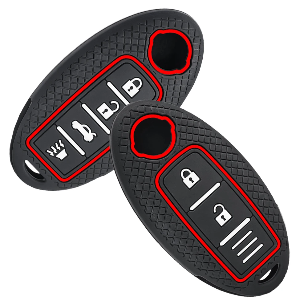 Car Key Shell Case Fob Protect Cover Keychain for NISSAN Maxima Altima Versa Sentra Sunny Sylphy Teana Qashqai X-Trail Juke