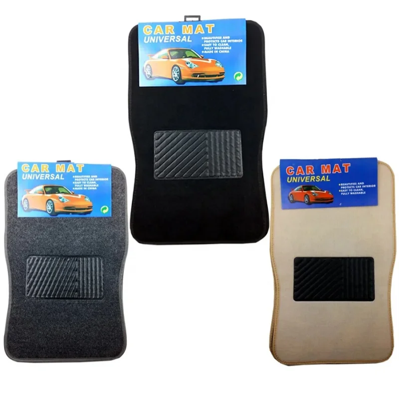 High Quality Universal Non-slip Car Floor Mats With Rubber Pad