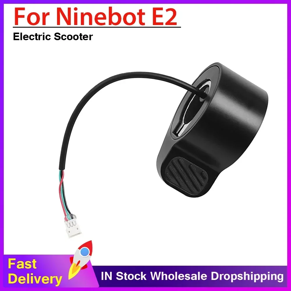 Electric Scooter Throttle Accelerator Thumb Speed Control For Ninebot E2 E F D Series Finger Accelerators Replacement Parts