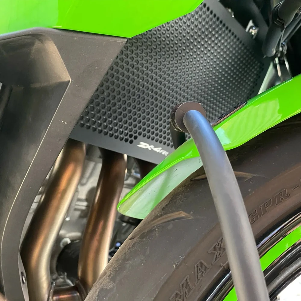 

ZX4RR ZX4R SE Motorcycle Accessories Radiator Grille Guard Protector Cover For KAWASAKI ZX-4R ZX-4RR ABS KRT Edition 2023-2026
