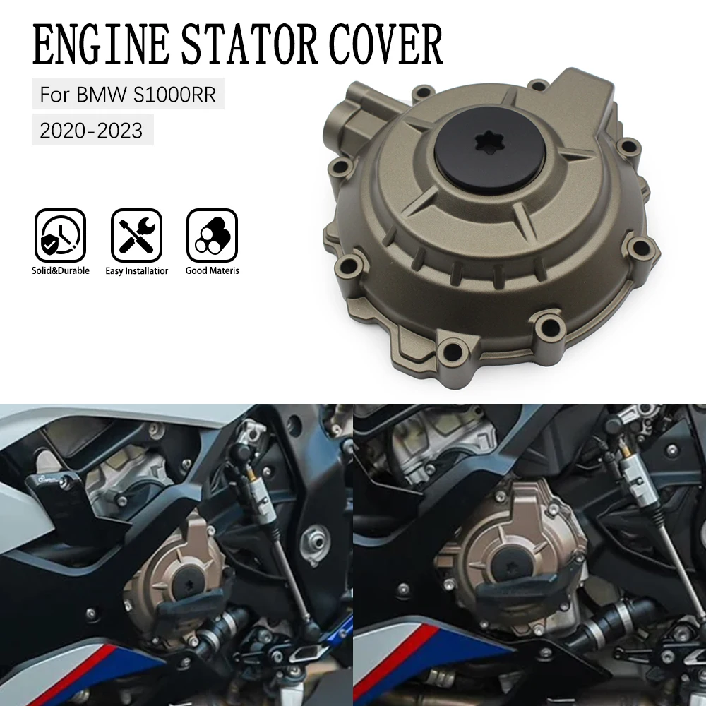 Motorcycle left Magneto Alternator Generator Cover For BMW S1000R 2020 S1000RR 2019-2023 S1000 RR 2021 2022