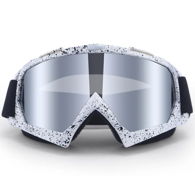 Tactical Motorcycle Goggles, Windproof Dustproof Anti-Fog, UV400 for Off-Road Riding Skiing, Safety Glasses Men Women​
