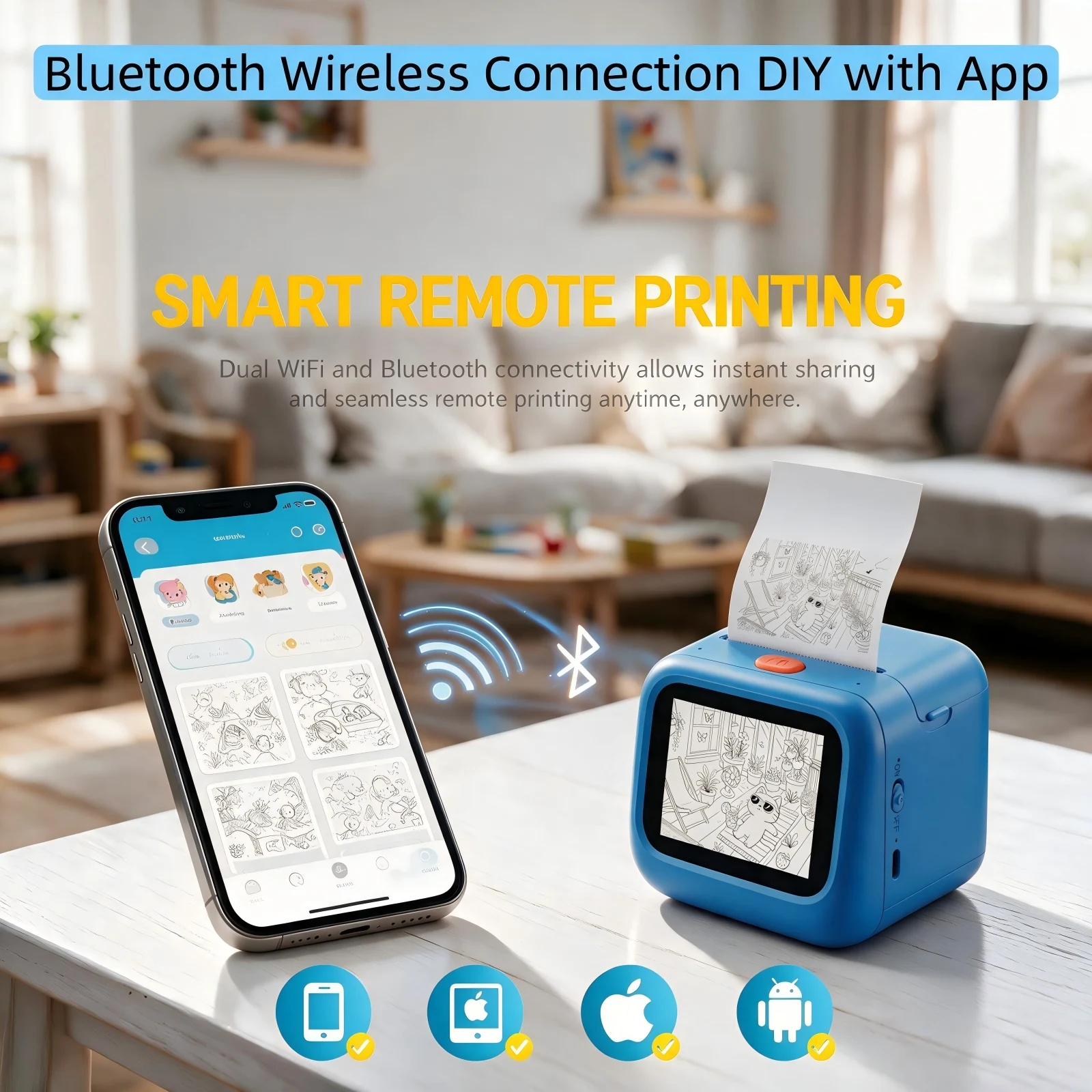 giocattolo-educativo-steam-per-l’apprendimento-intelligente-robot-con-controllo-vocale-e-intelligenza-artificiale-mini-stampante-termica-con-display-dispositivo-portatile-per-la-creazione-di-adesivi-con-8-modalita