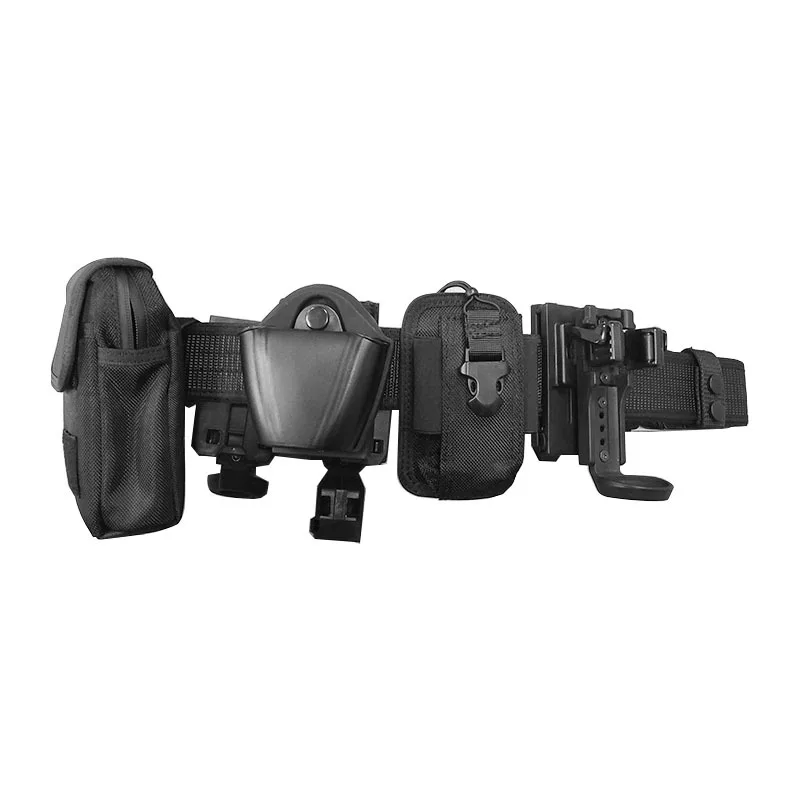 

Armed belt eight-piece set quick pull side open patrol duty equipment multi-functional tactical belt