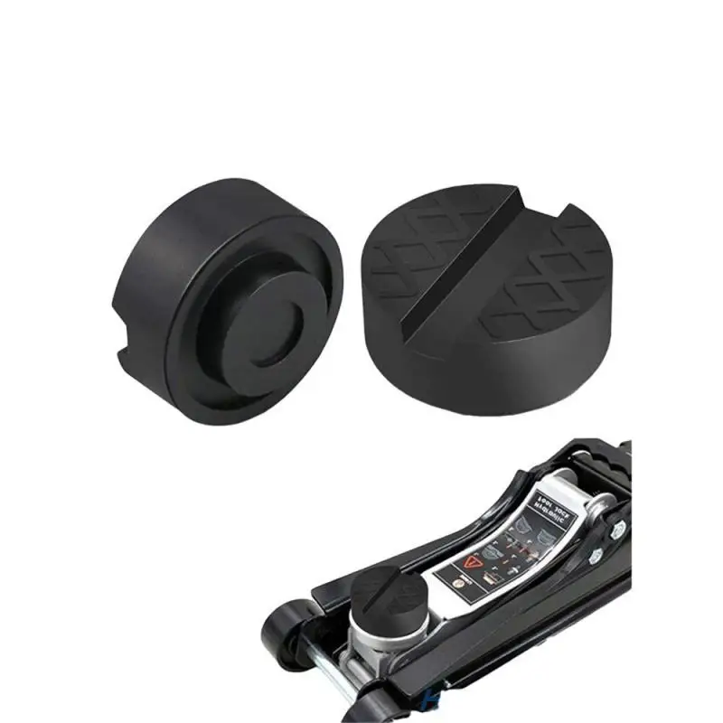 سيارة رفع جاك حامل منصات مطاطية الخامس الأخدود سيارة جاك وسادة مطاطية المضادة للانزلاق السكك الحديدية حامي دعم كتلة الثقيلة لرفع السيارة