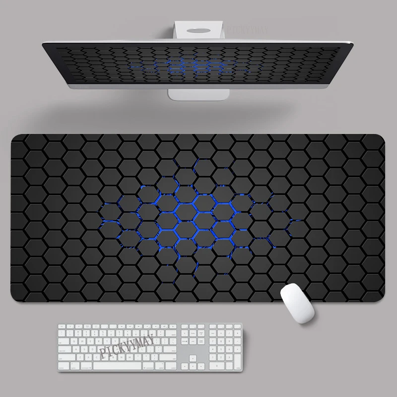 

Geometric Mouse Pads Office Mousepad Gamer Mouse Mat Keyboard Mats Desk Pad Mousepads XXL 90x40cm For Computer