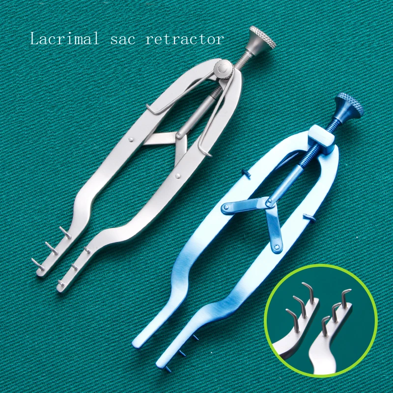 Oogheelkundige Microchirurgische Instrumenten Traanzak Retractor Universeel Traanzak Retractor 3*3 Verstelbare Amerikaan 3*4 Intrekken