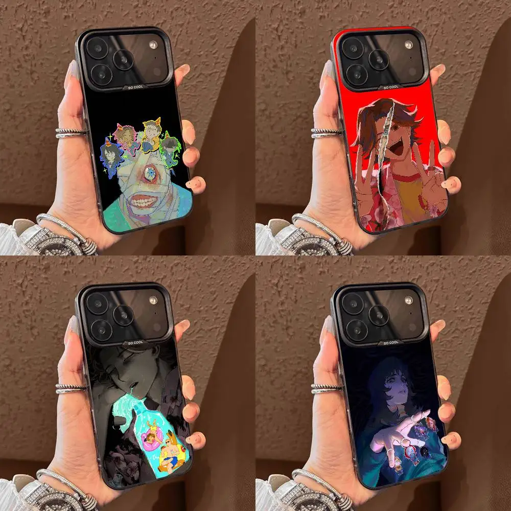 

Cartoon Mouthwashing Game Phone Case For iPhone 15,17,11,14,13,16,12,E,Max,Plus,Air,Pro,Mini Black Matte Cover