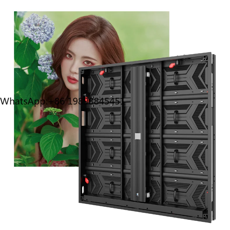 IP65 لوحة حائط فيديو LED خارجية مقاومة للماء | شاشة عرض عالية السطوع بالألوان الكاملة للإعلان والمناسبات المسرحية #1