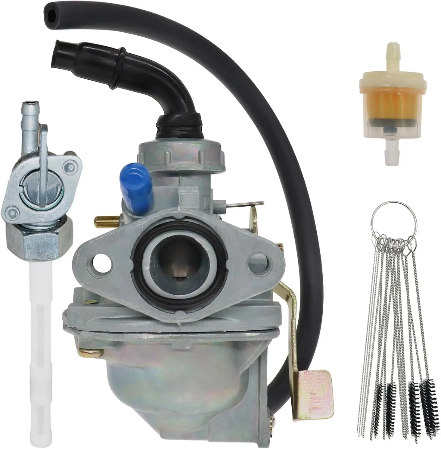 Carburador NC50 para Honda Express NC50 1981 1980 1979 1978 1977 Reemplaza ED-1CB71 con filtro de aire y tanque de combustible NC50