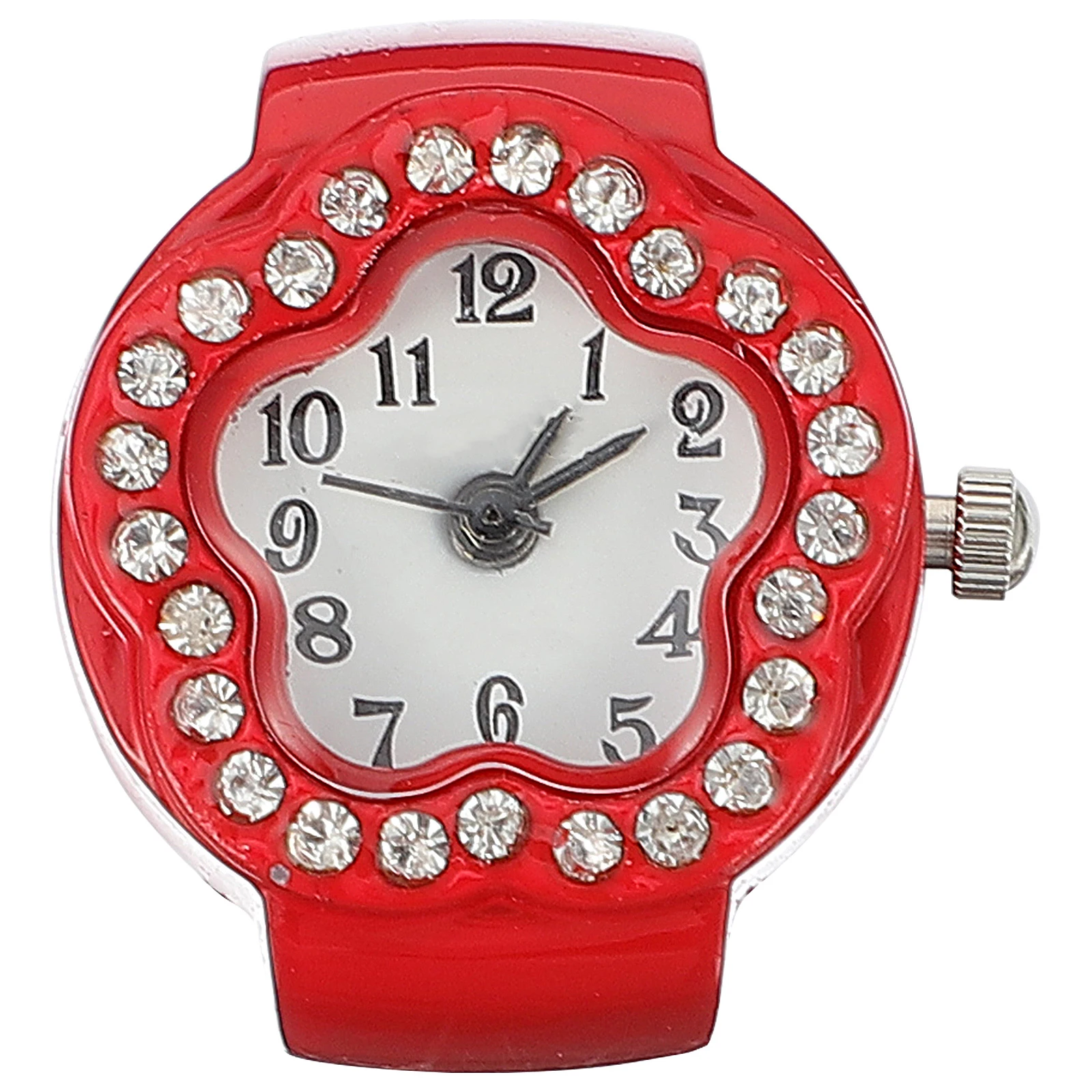 

Diamond Lady Watch Electronic Fashion for Female Unique Decorative Girls Zinc Alloy Miss