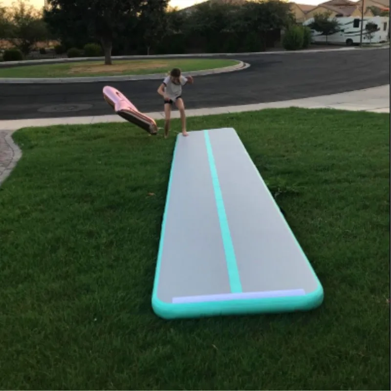 AqInflatable Air Track, Tumbling Polymères, Gym AirTrack à vendre, Livraison gratuite, 6x1x0.2m