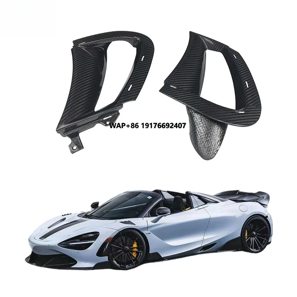 

OEM Style Dry Carbon Fiber Body Kit for 'McLaren 720S New Car Parts with Side Vents and Air Outlet Bumper