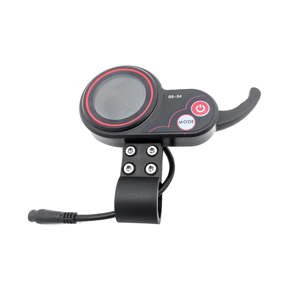 QS-S4 48V-60V pouce accélérateur LCD affichage mètre pour zéro 8 9 10 8X 10X scooter électrique 6PIN affichage accessoires