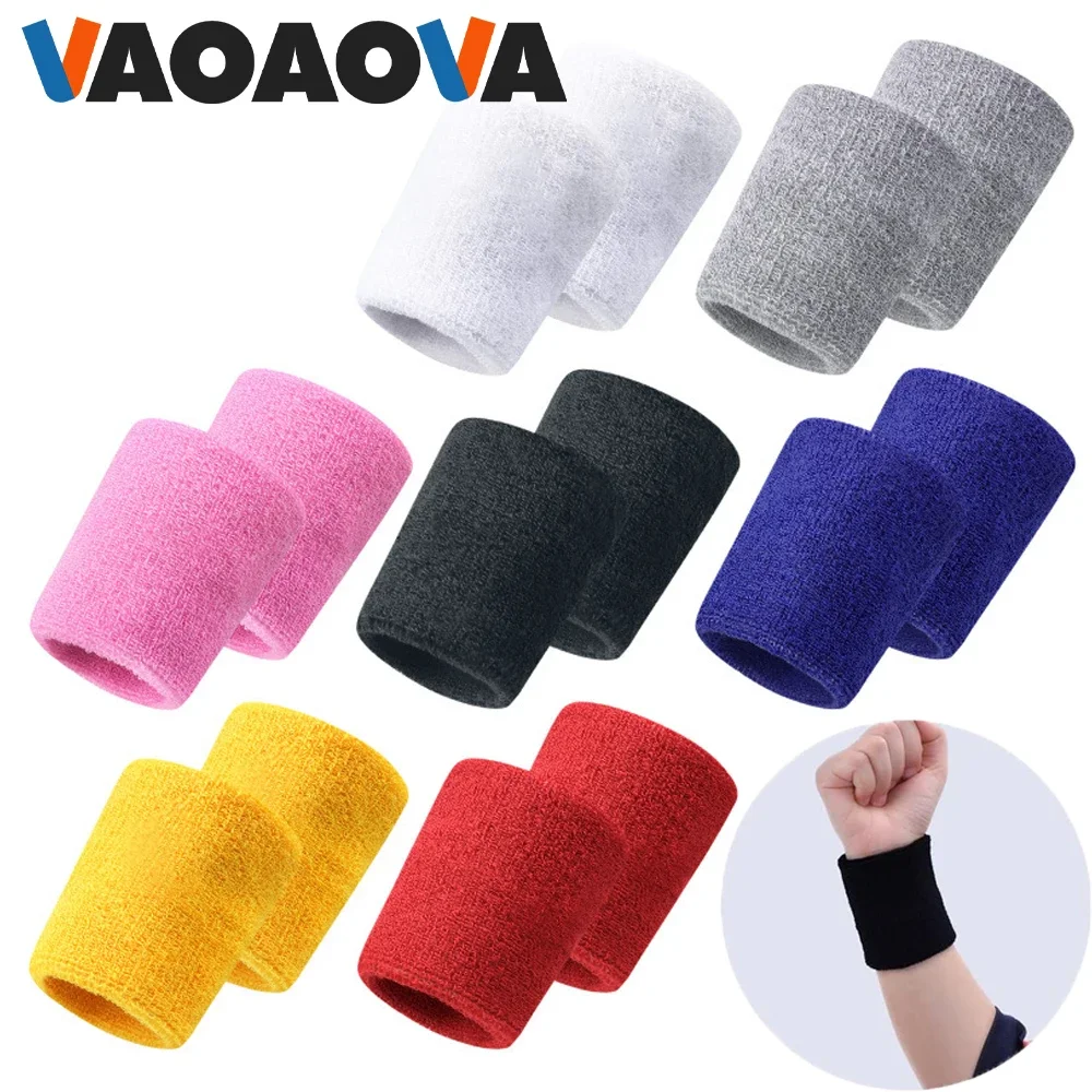 1Pcs Sport Wrist Support Band Sweatband Support Run Gym Fitness Wristband Sweat Towel Cuff Tennis Wrist Guard Protector Strap