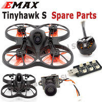 Emax Tinyhawk S Spare Parts Replacement 75mm Polypropylene Frame Kit FPV Camera 600TVL CMOS 6-Port 1S USB 0802 15500KV Motor