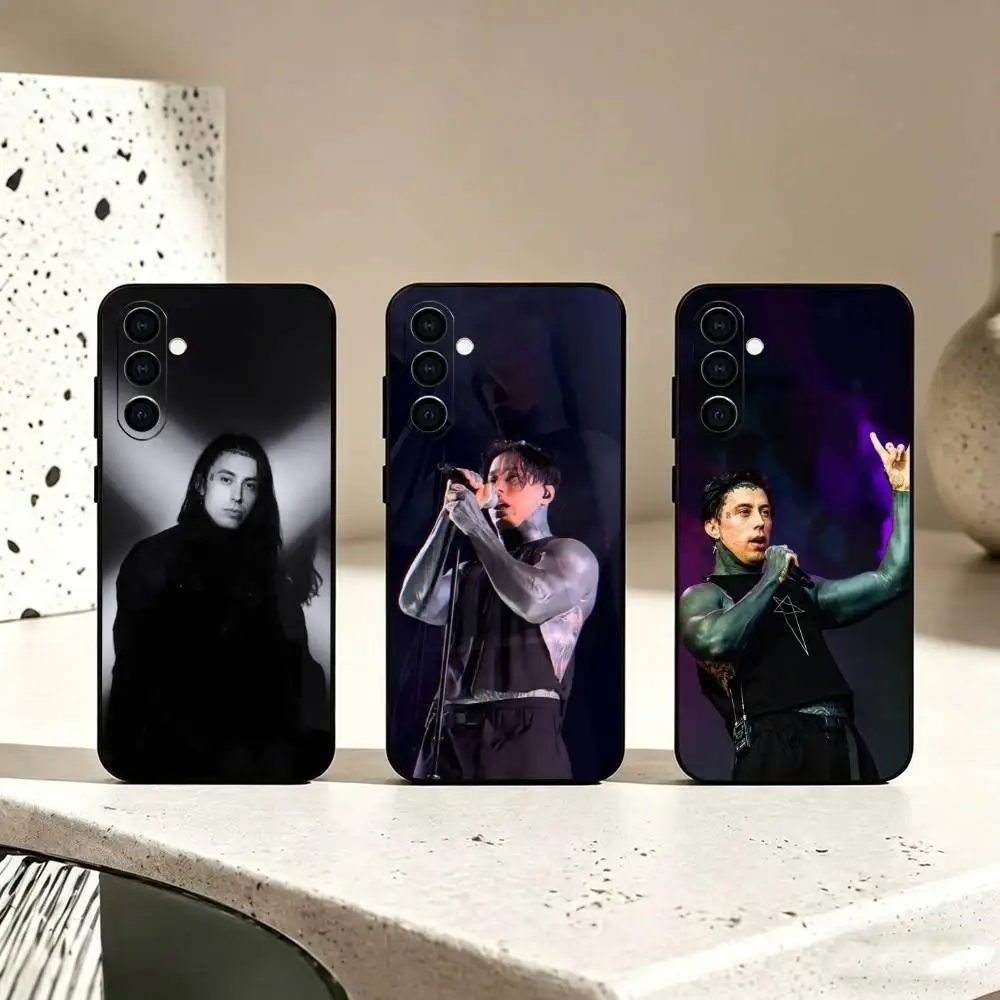 Singer Rapper Ronnie R-Radke gift Phone Case For Samsung Galaxy A73,A72,A71,A70,A53,A52,A51,Soft Silicone Black Cover