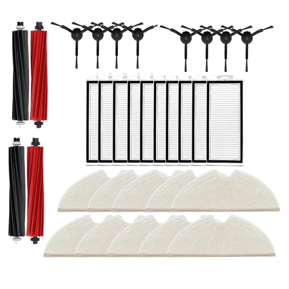 

Роликовые щетки FSLH, сменные роликовые щетки для Roborock Q5 Pro Q5 Pro + Q8 Max Q8 Max +, запасные части