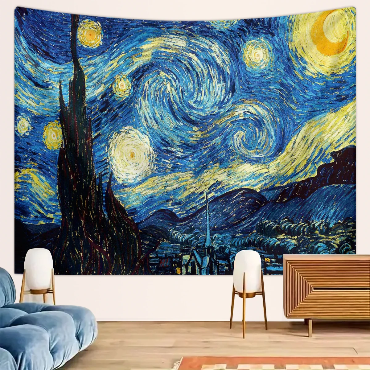 Tapestry Wall Hanging Tapestry - огляд і ціна Custom Night Sky