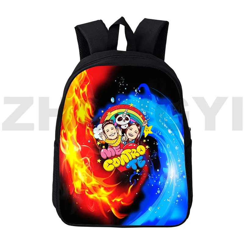 12/16 Inch Students Me Contro Te Backpack Anime Rucksack Kindergarten 3D Me Contro Te School Back Pack for Boys Girls Bookbag