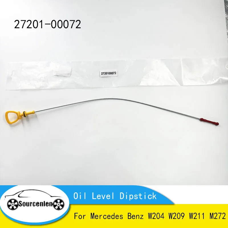 Engine Oil Level Dipstick For Mercedes Benz W204 W209 W211 M272 2720100072 27201-00072