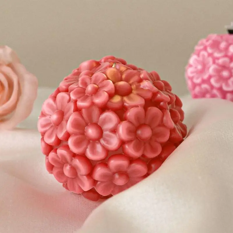 Silicone Flower Molds Crafting Mold for Resin Art Soap Decorations Featuring Easy Releasing and Reusability