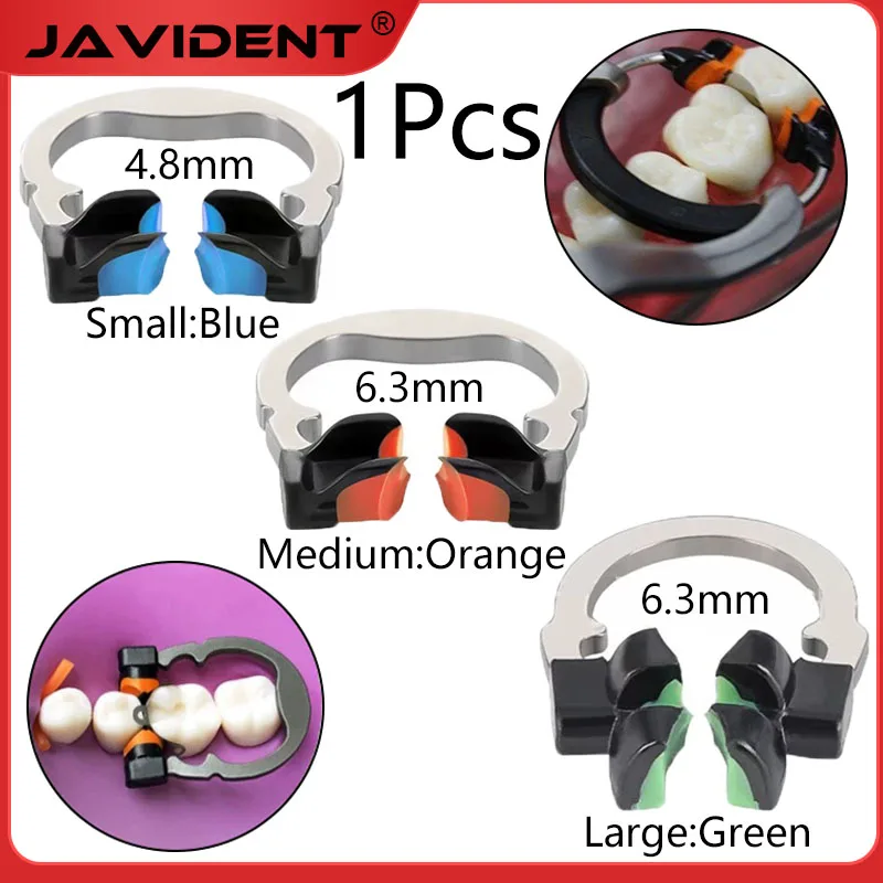 

1Pcs Dental R5 Nickel-Titanium Retention Ring Dental Retention Forming Plate Stable and Secure Resin-Free Oral Materials