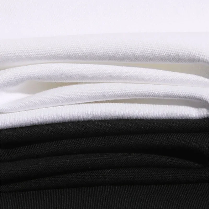 تي شيرت كاجوال للرجال برسومات جرافيك قطنية بأكمام قصيرة ورقبة دائرية مطبوعة تي شيرت علوي