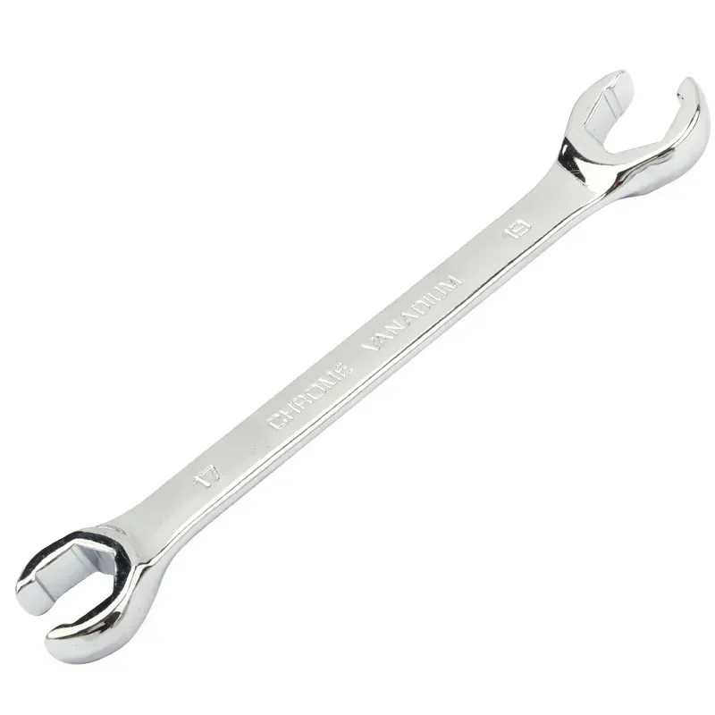 Imagem -05 - Oil Pipe Flare Nut Wrench Open Ring Double Head Spanner 810-12 mm High Torque Espelho Hand Tool Chave de Freio para Reparo do Carro 1pc
